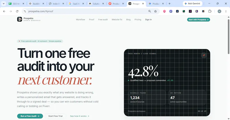 Prospetra screenshot 1