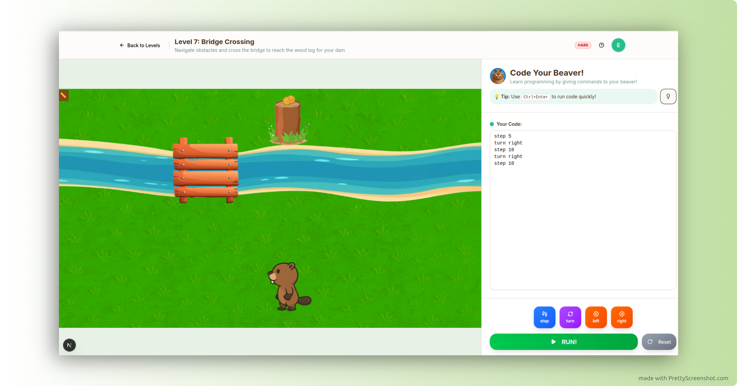 CodeBeaver.org - Screenshot 3 showing product features and functionality