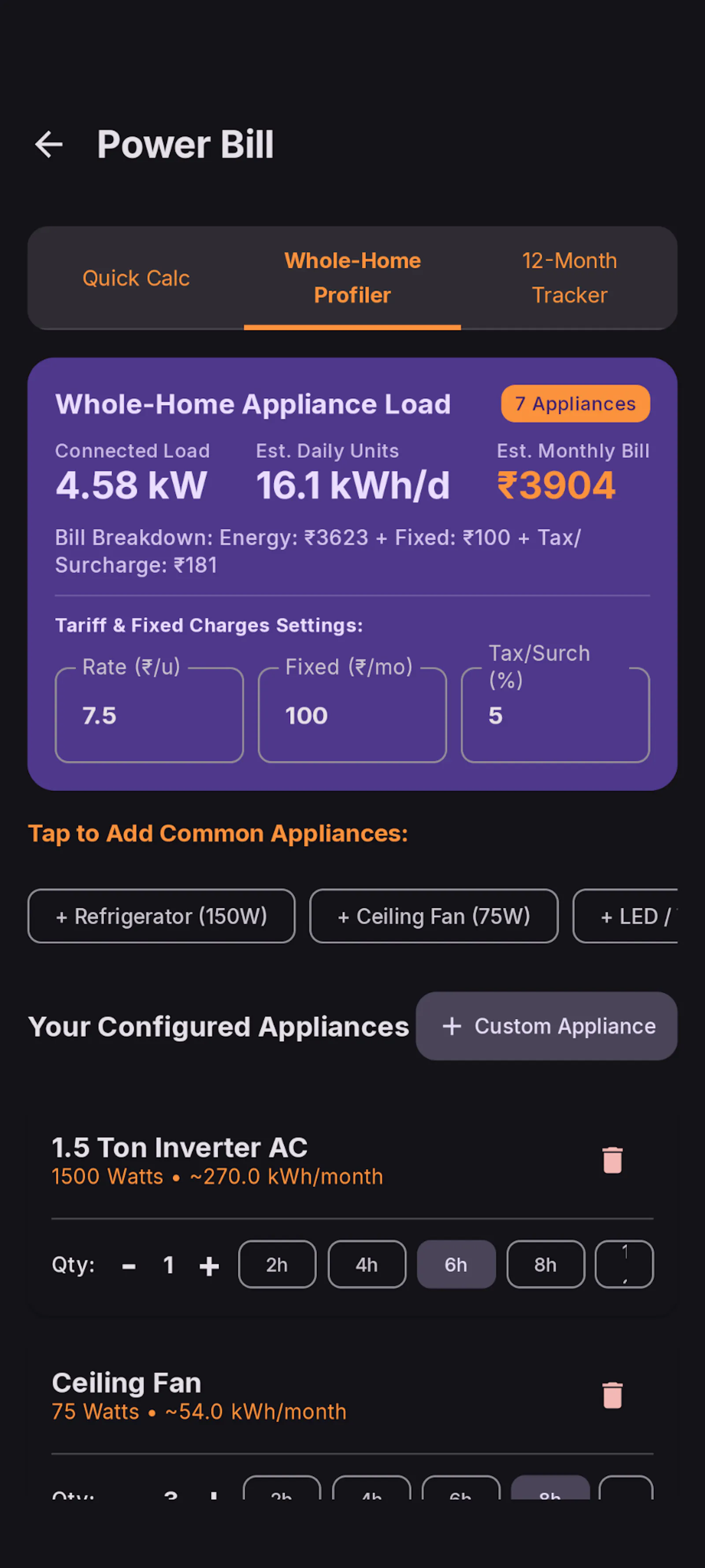 Ghar Calculator – Build & Cost screenshot 2