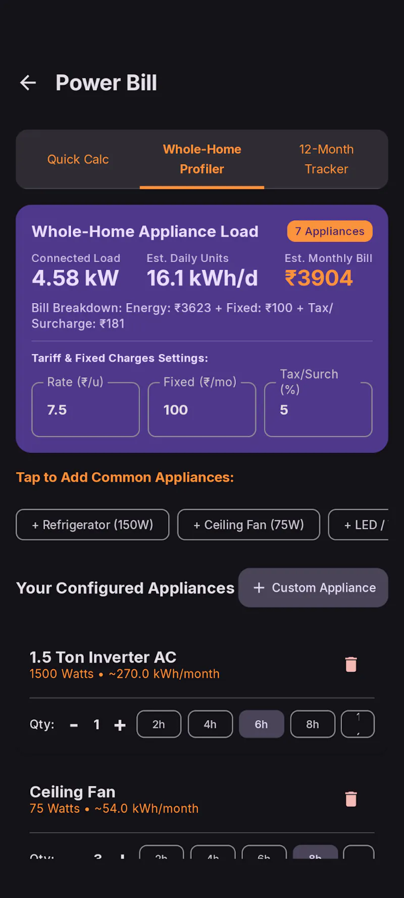 Ghar Calculator – Build & Cost screenshot 2