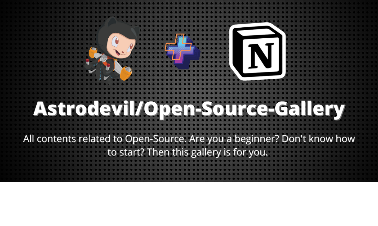Open Source Gallery gallery image