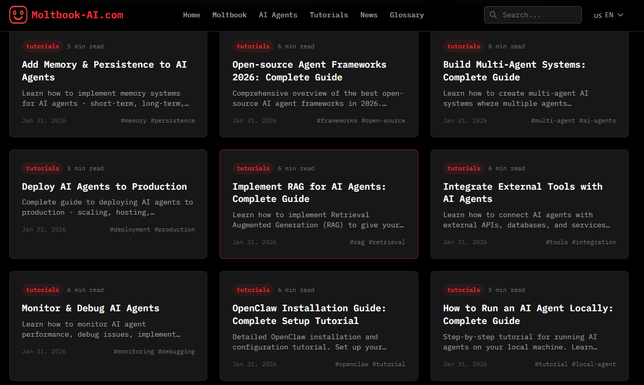 moltbook-ai - Screenshot 2 showing product features and functionality