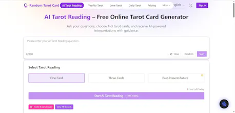Random Tarot Card gallery image