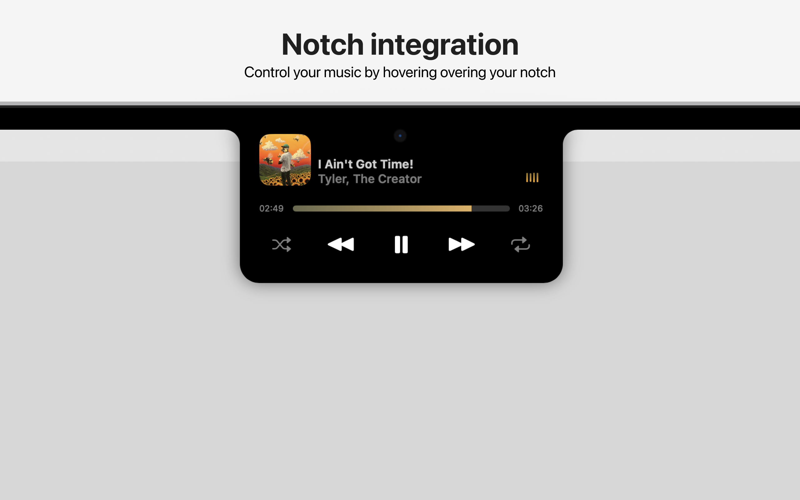 Média Mélodieux - Façon native de contrôler votre musique sur macOS 3