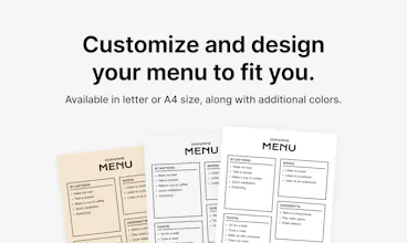 Dopamine Menu Builder gallery image