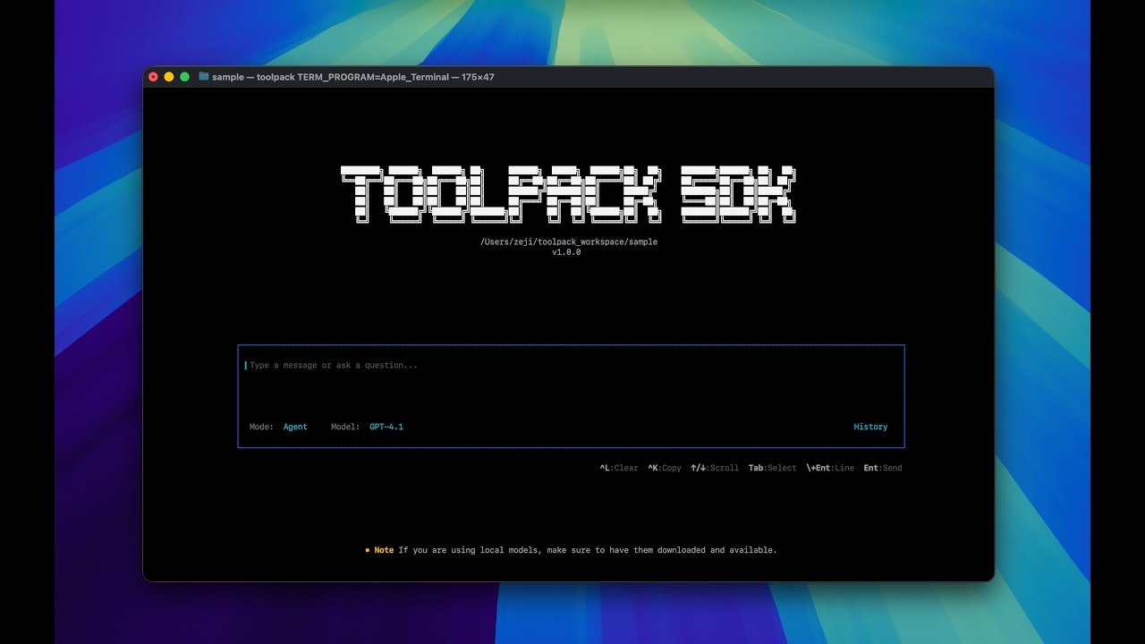 Toolpack SDK gallery image