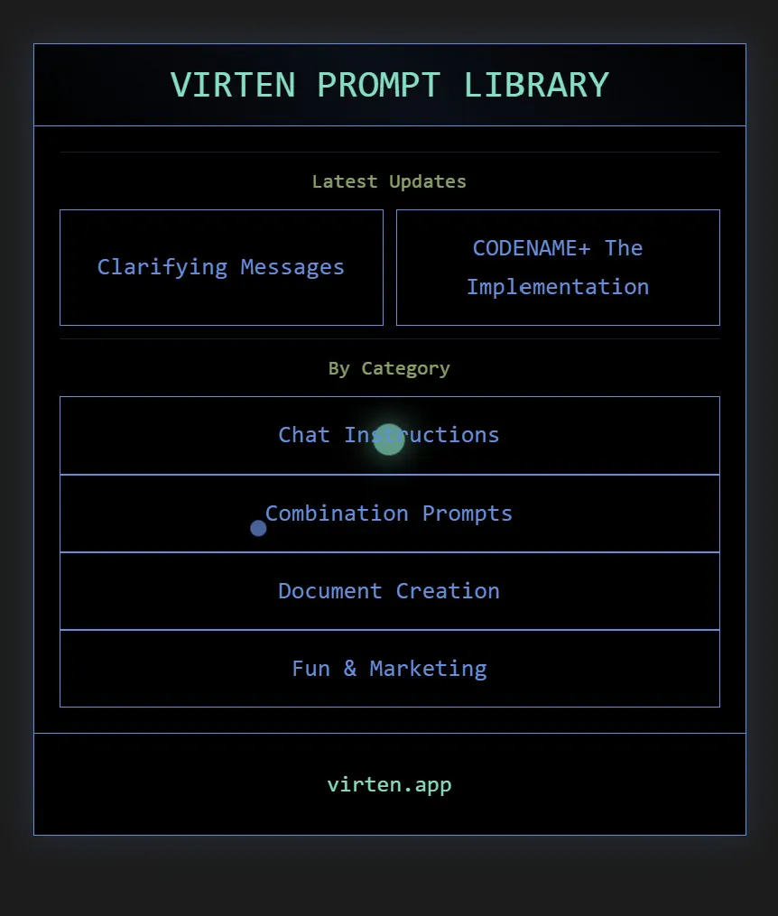 Virten Prompt Library gallery image