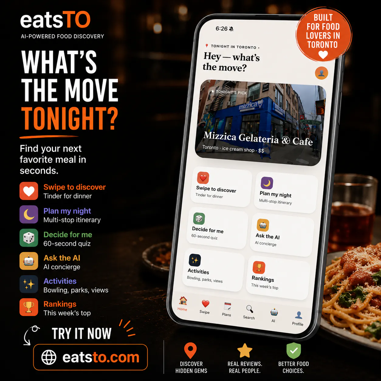 eatsTO — What's the move tonight? 截图 2