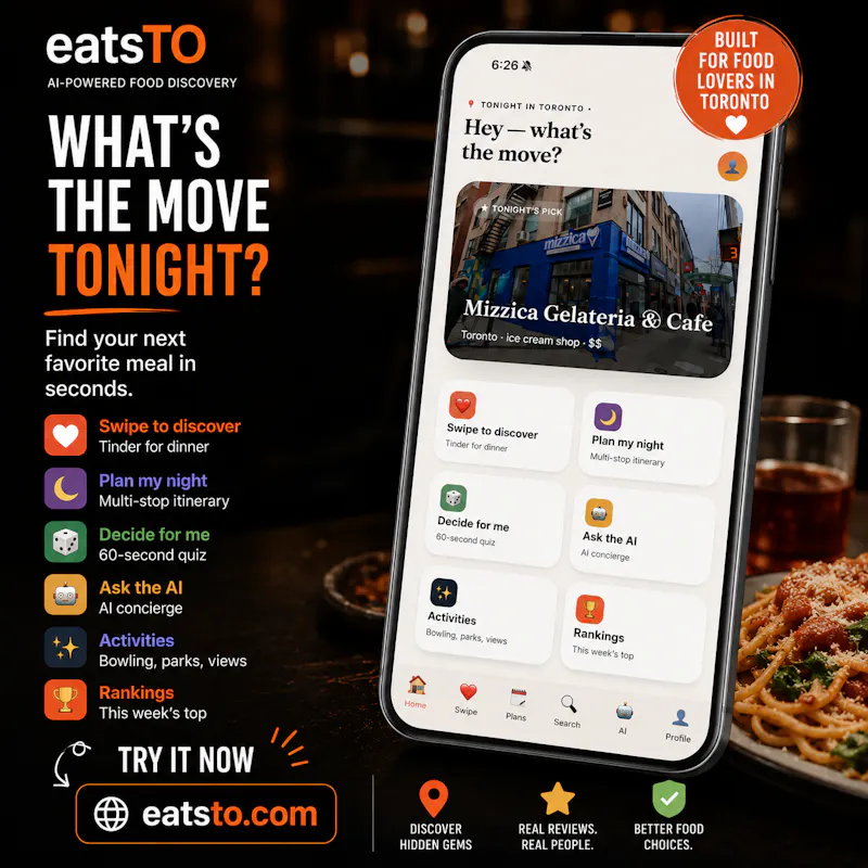 eatsTO — What's the move tonight? screenshot 2