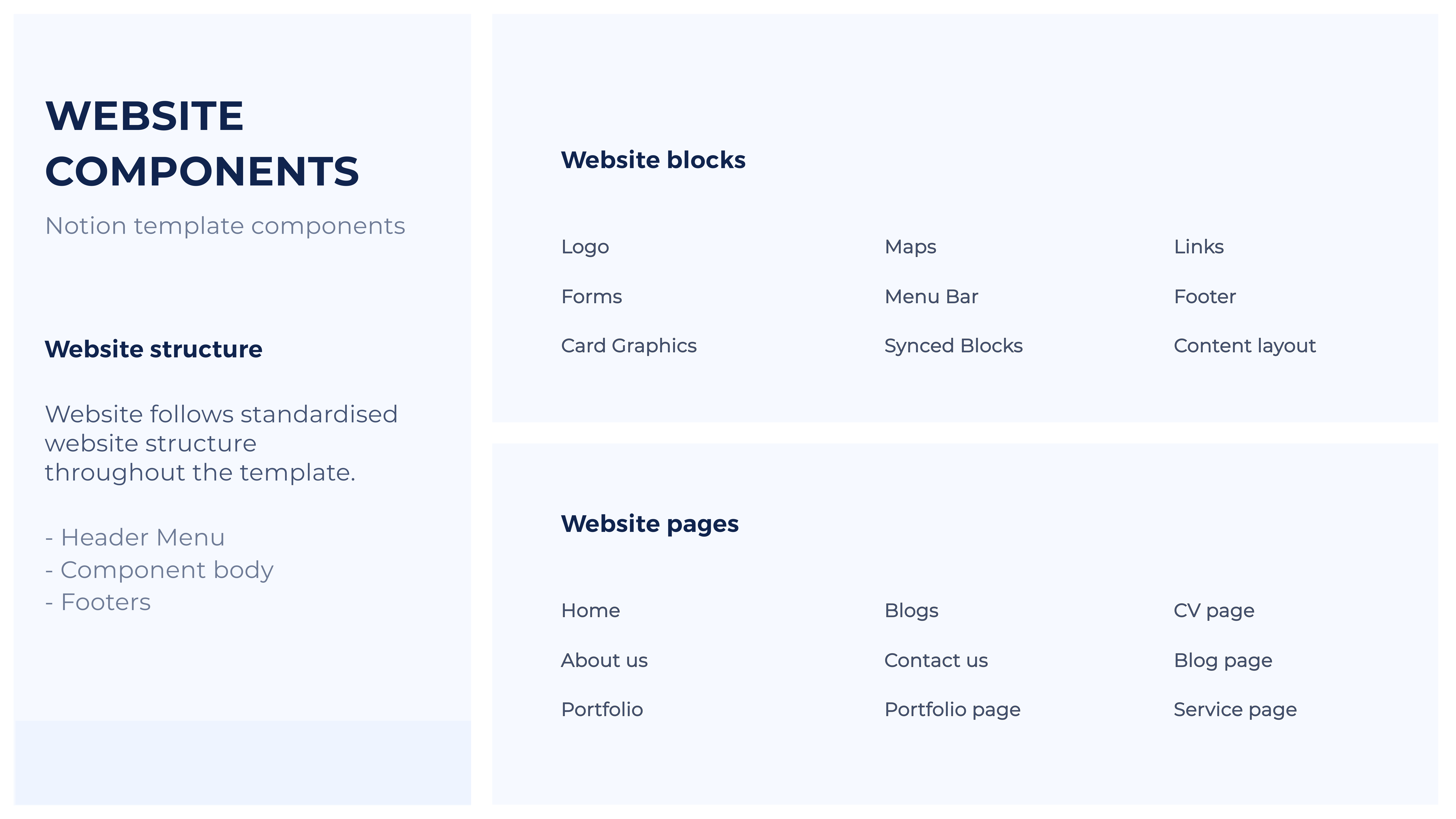 Notion Website Suite gallery image