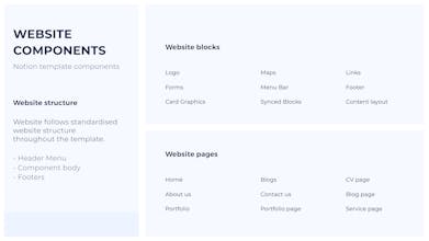 Notion Website Suite gallery image