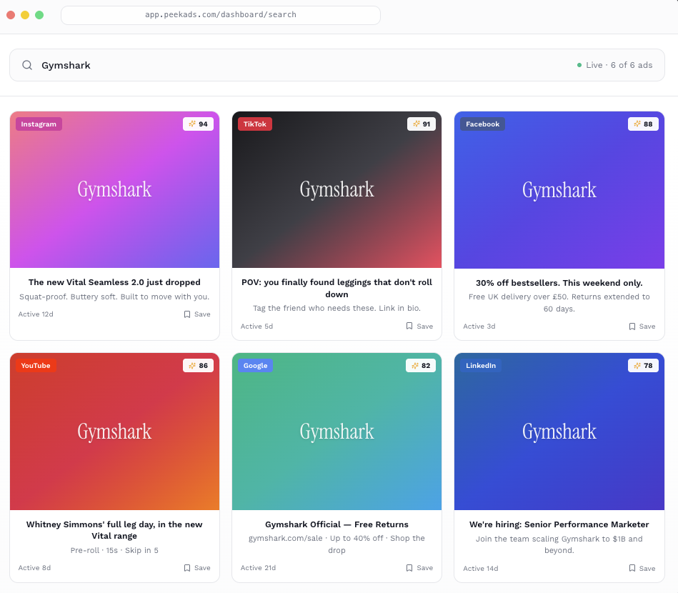 Peekads gallery image
