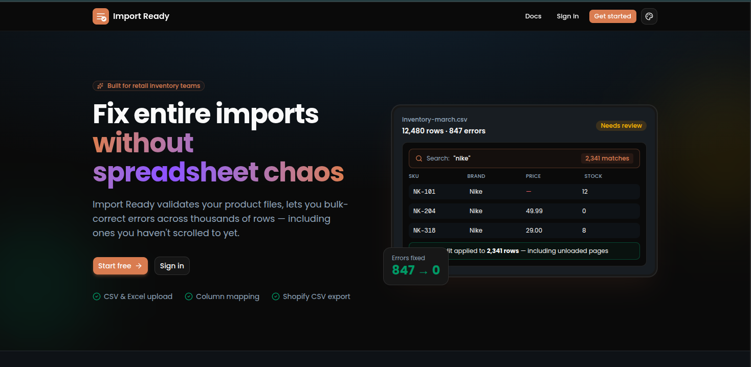 Import Ready gallery image