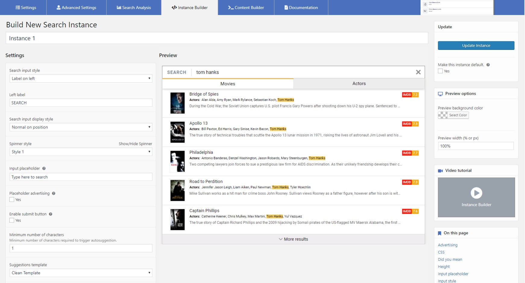 isearch pro for wordpress gallery image