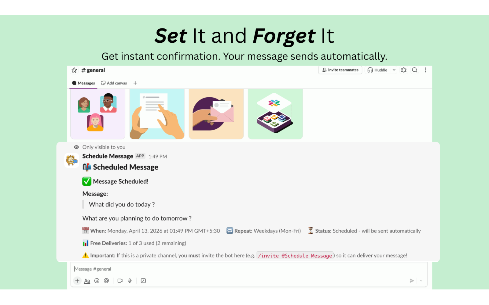Schedule Message gallery image