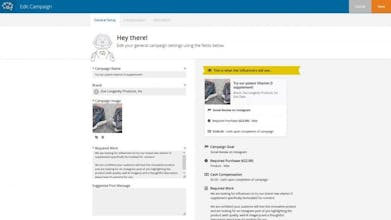 Influencer Offers by Intellifluence gallery image
