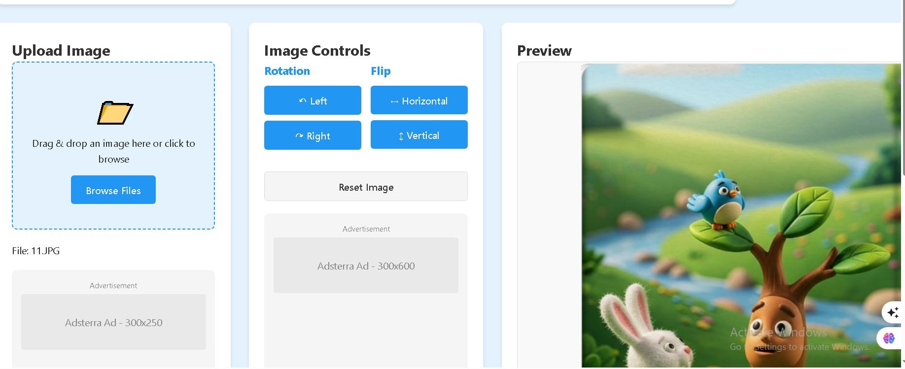 Image Resizer and Rotator gallery image