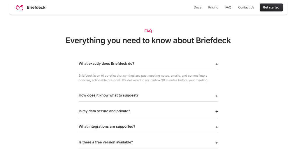 Briefdeck gallery image