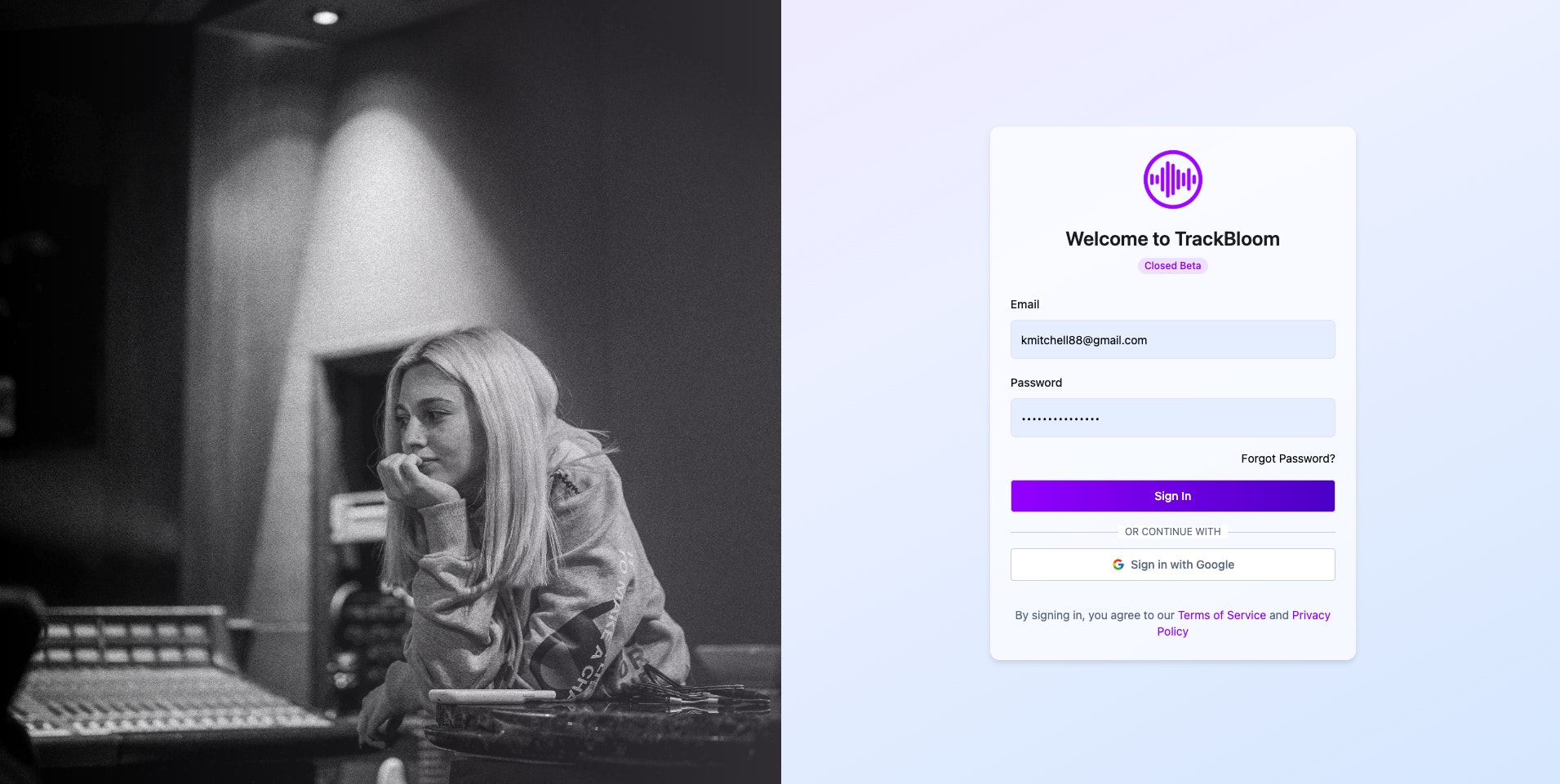 TrackBloom gallery image