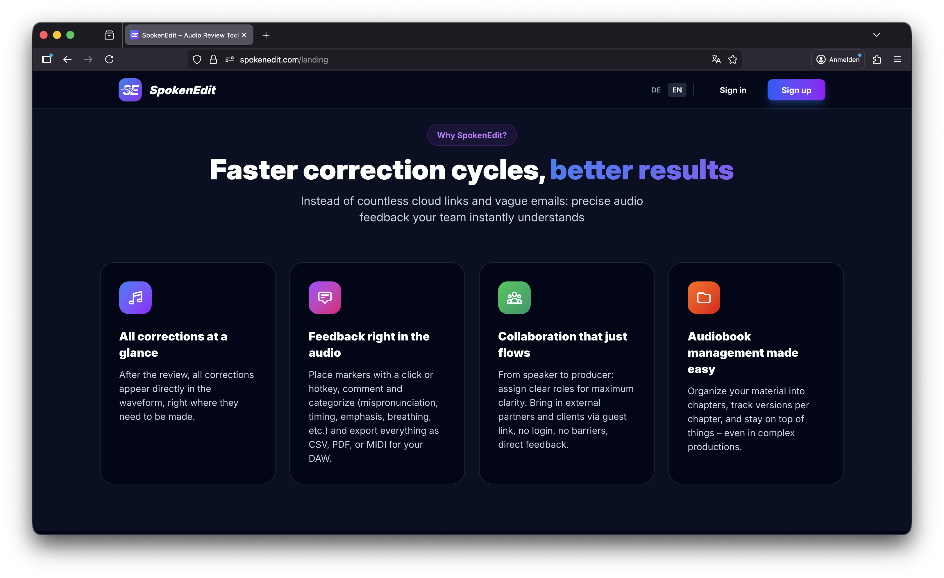 SpokenEdit gallery image