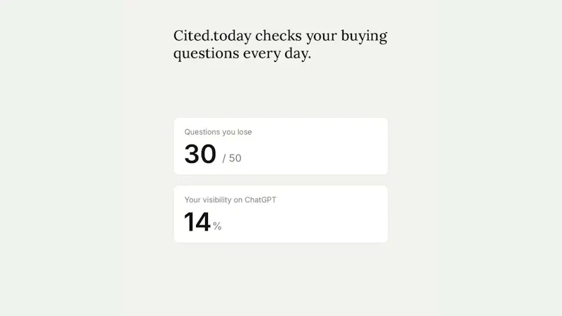 Cited.today screenshot 1 (video preview)