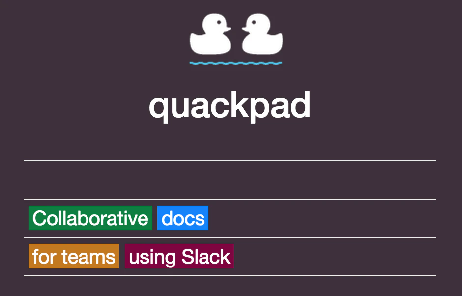 Quackpad