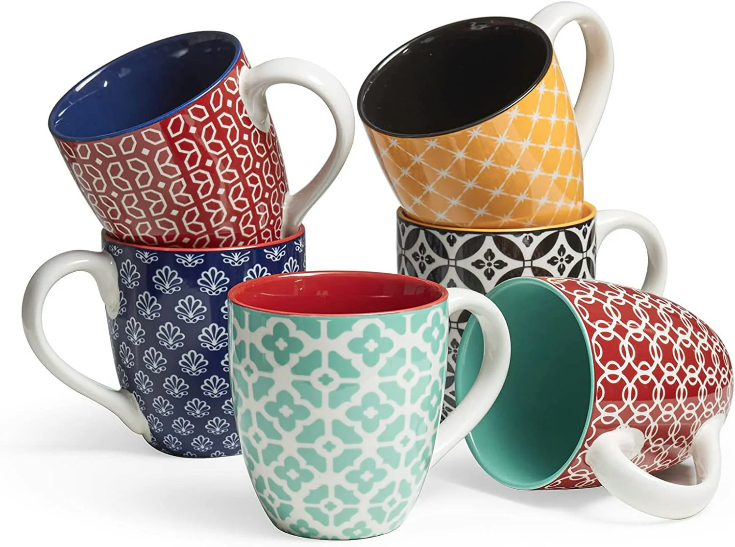 Colorful  Porcelain Coffee Mugs