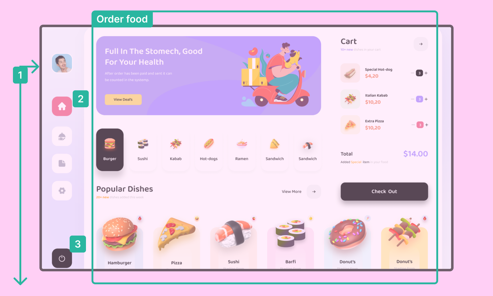 마케팅 주석 - UI 키트 미디어 2