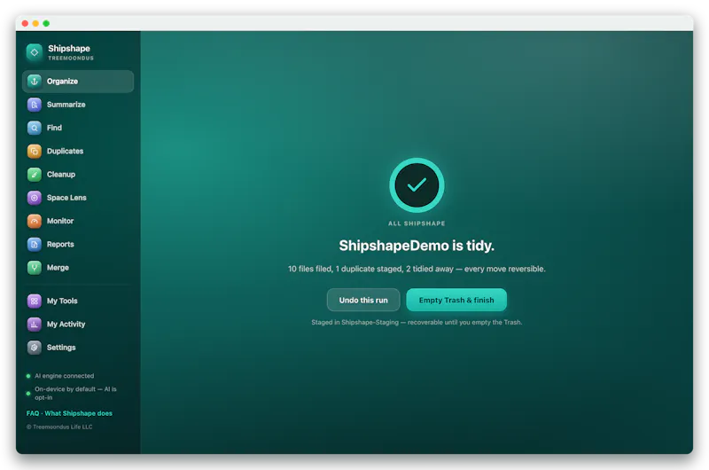 Shipshape screenshot 4