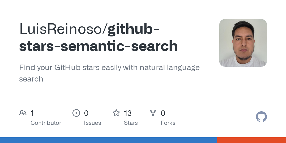Media Carian Semantik Bintang GitHub 2