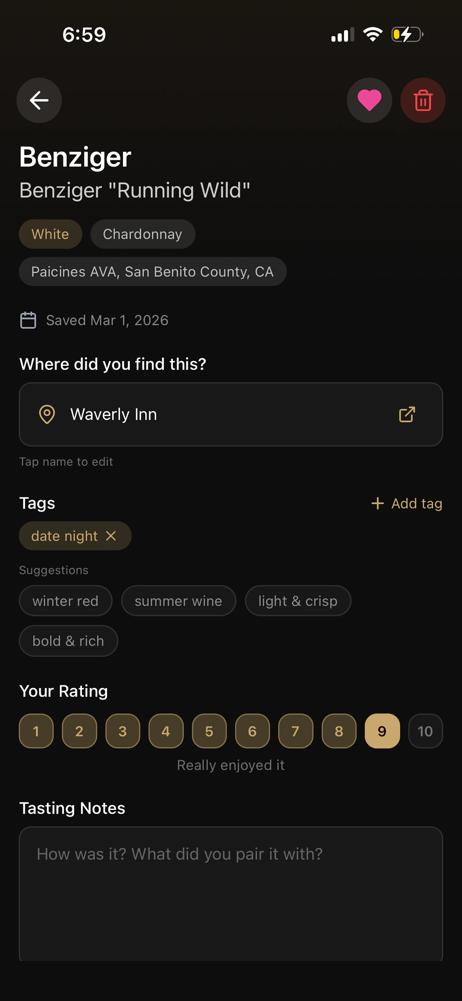 Vinoperte screenshot 13