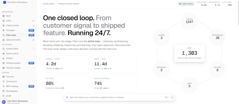 Cleo AI screenshot 1