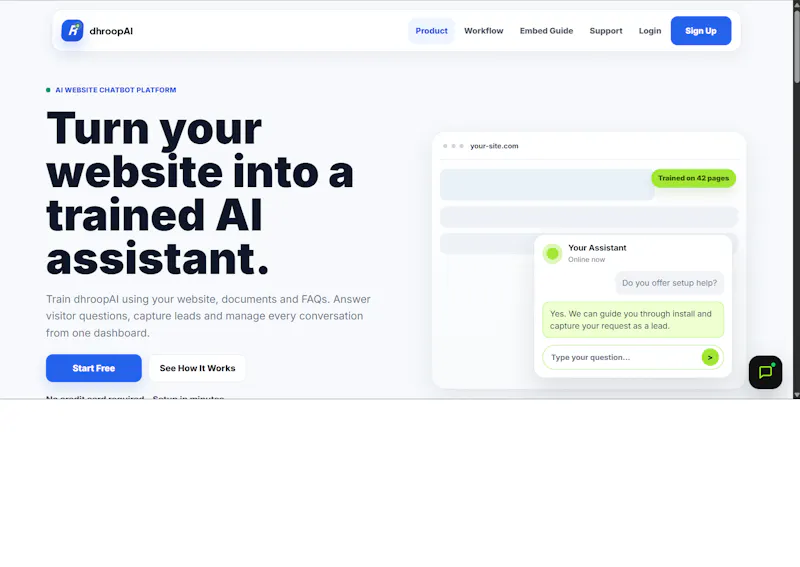 Dhroop AI screenshot 1