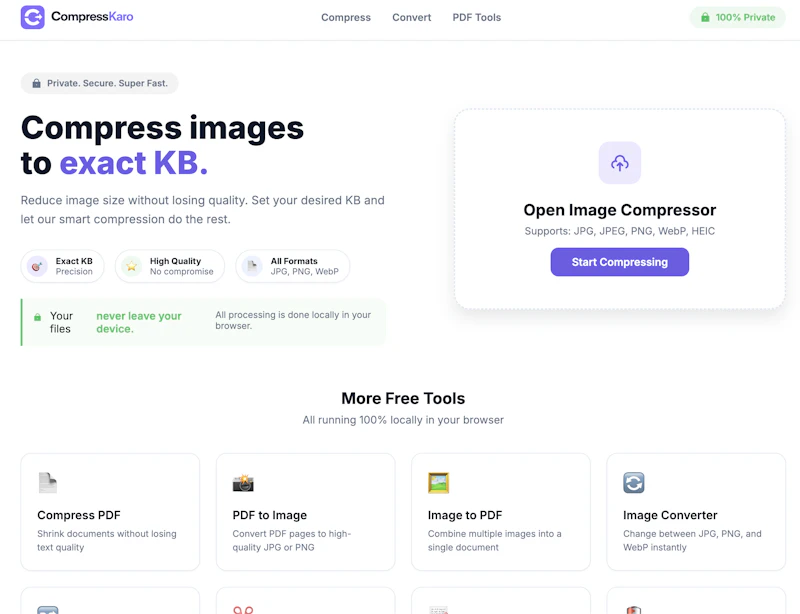 CompressKaro screenshot 2