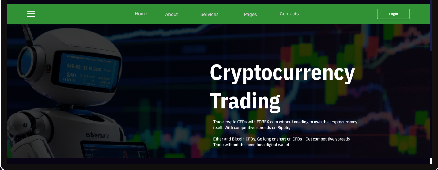 وسائط منصة تداول Crypto Forex - تداولك المتقدم مع أتمتة التشفير في الوقت الفعلي 2