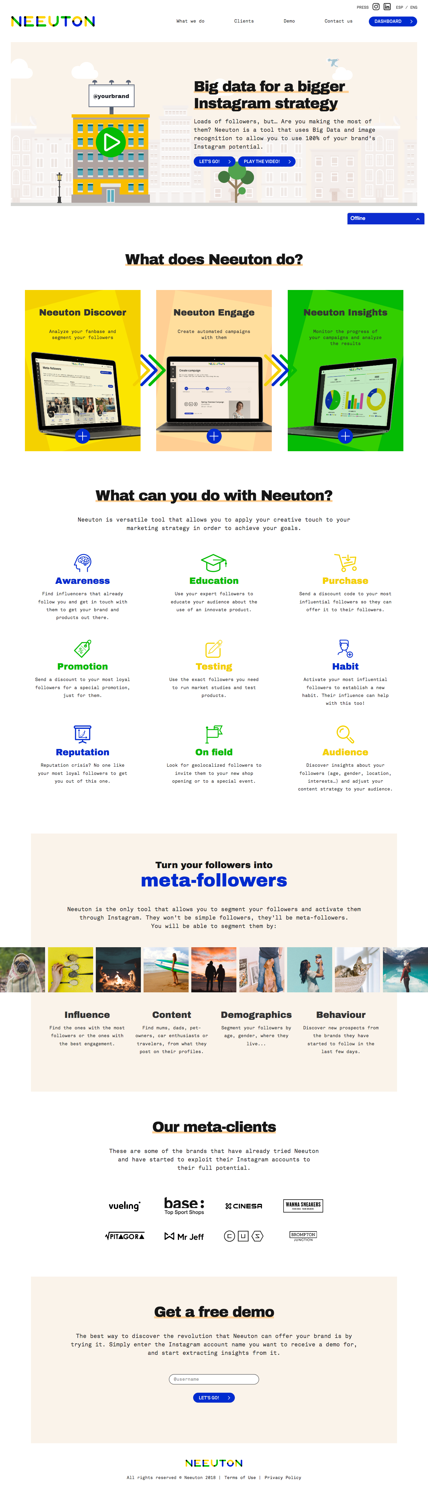 Neeuton, Data-driven Instagram strategy gallery image