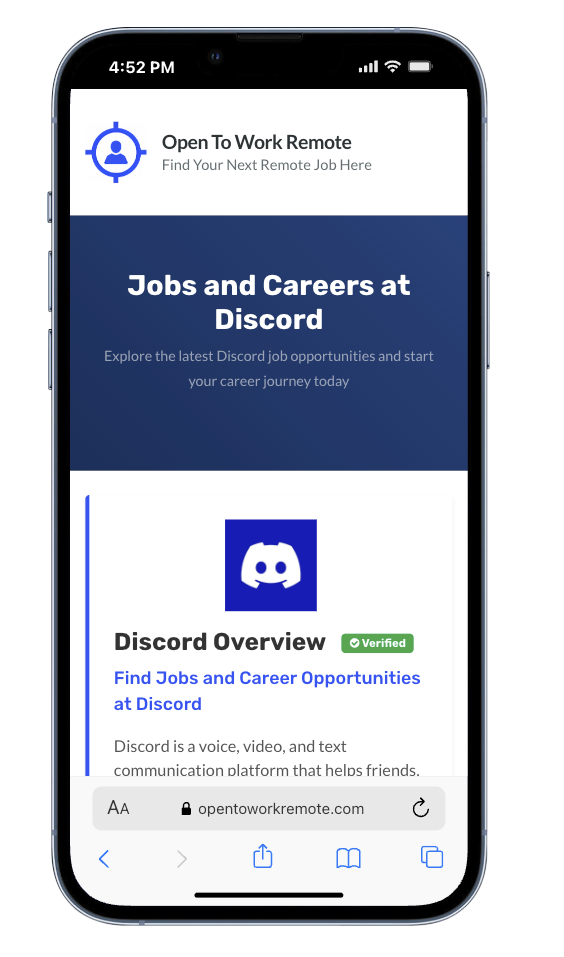 Open To Work Remote gallery image