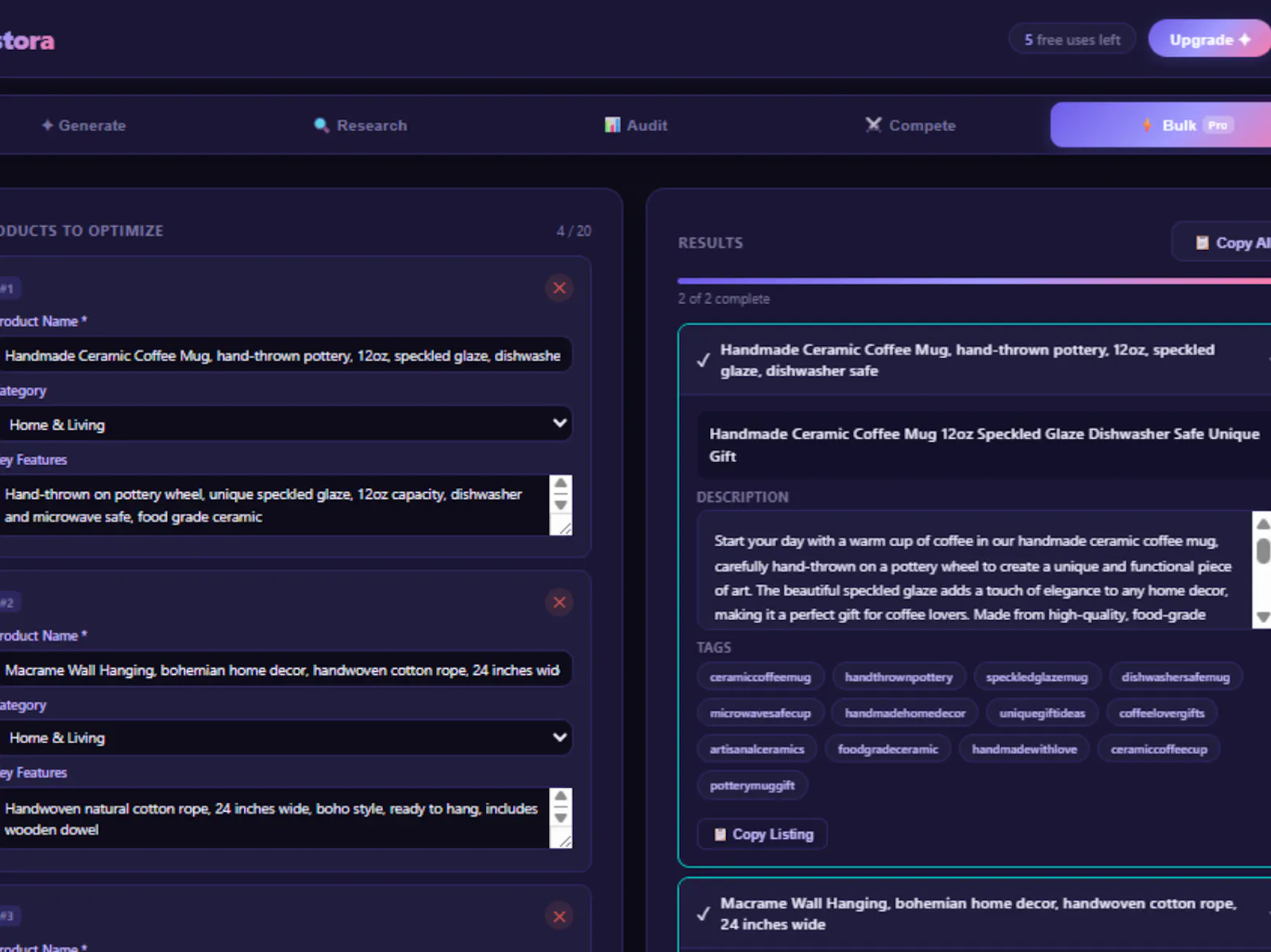 Listora screenshot 11