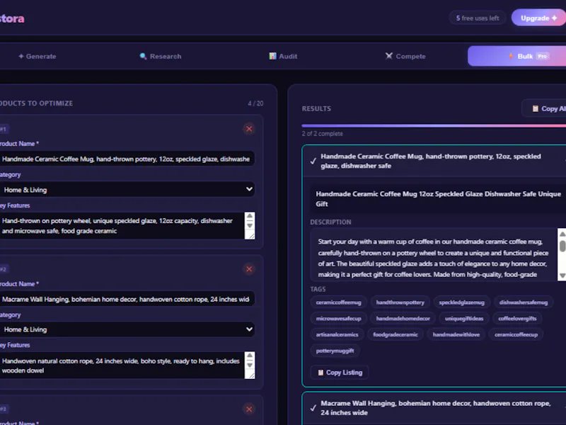 Listora screenshot 11