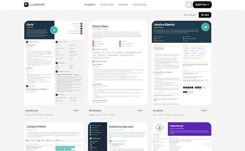 Free Online Resume Builder — iLuvRESUME screenshot 15
