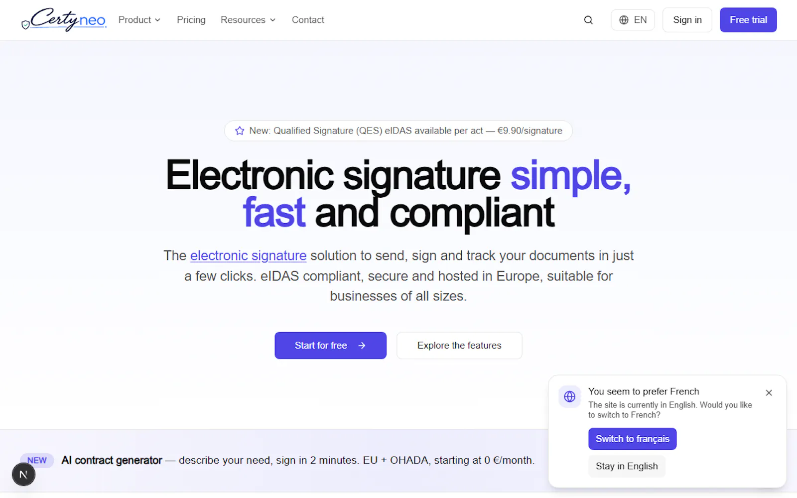 Certyneo screenshot 1