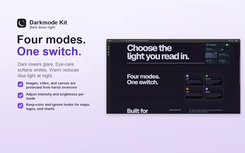 Darkmode Kit screenshot 3