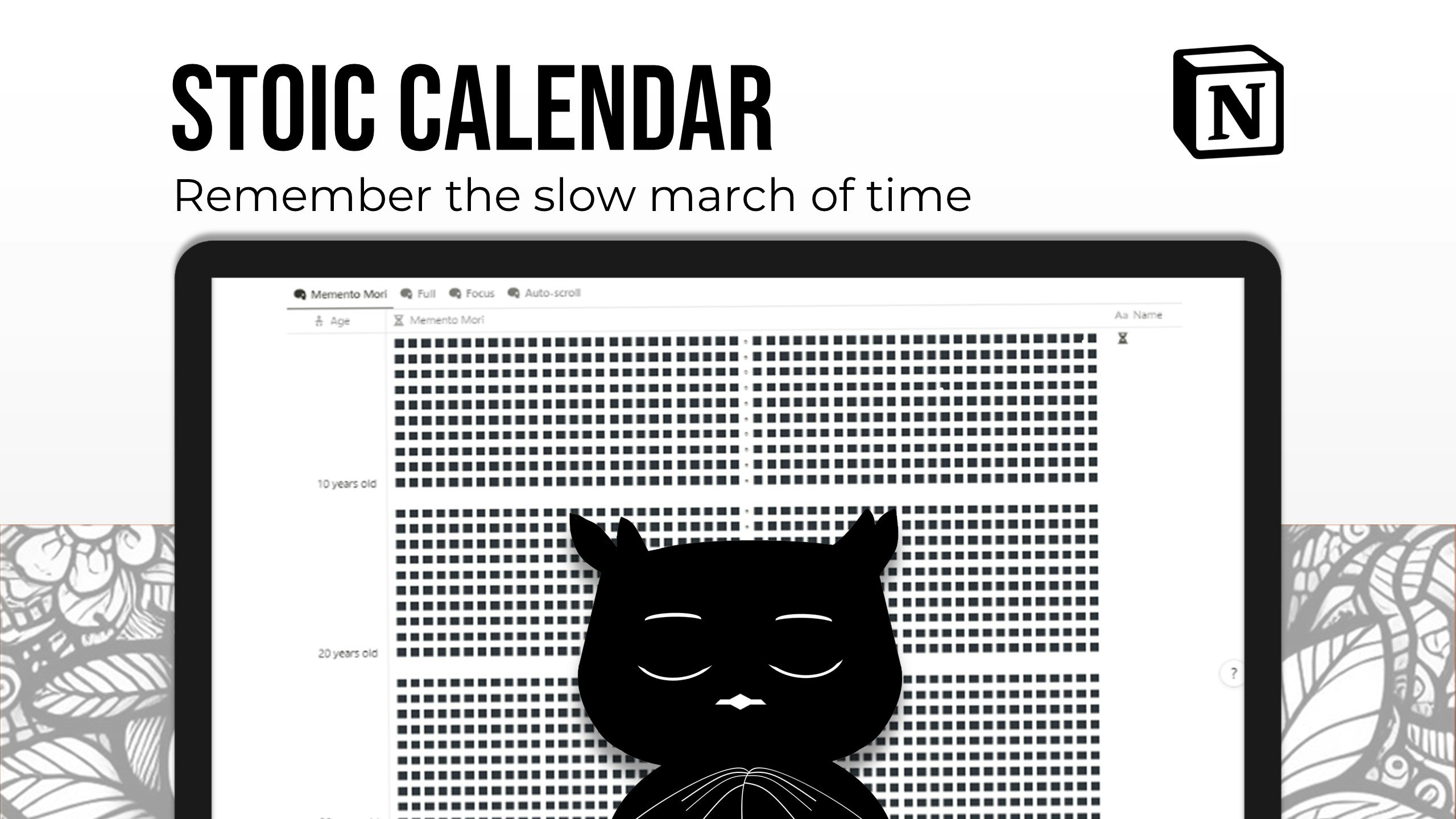 Notion Stoic Calendar gallery image