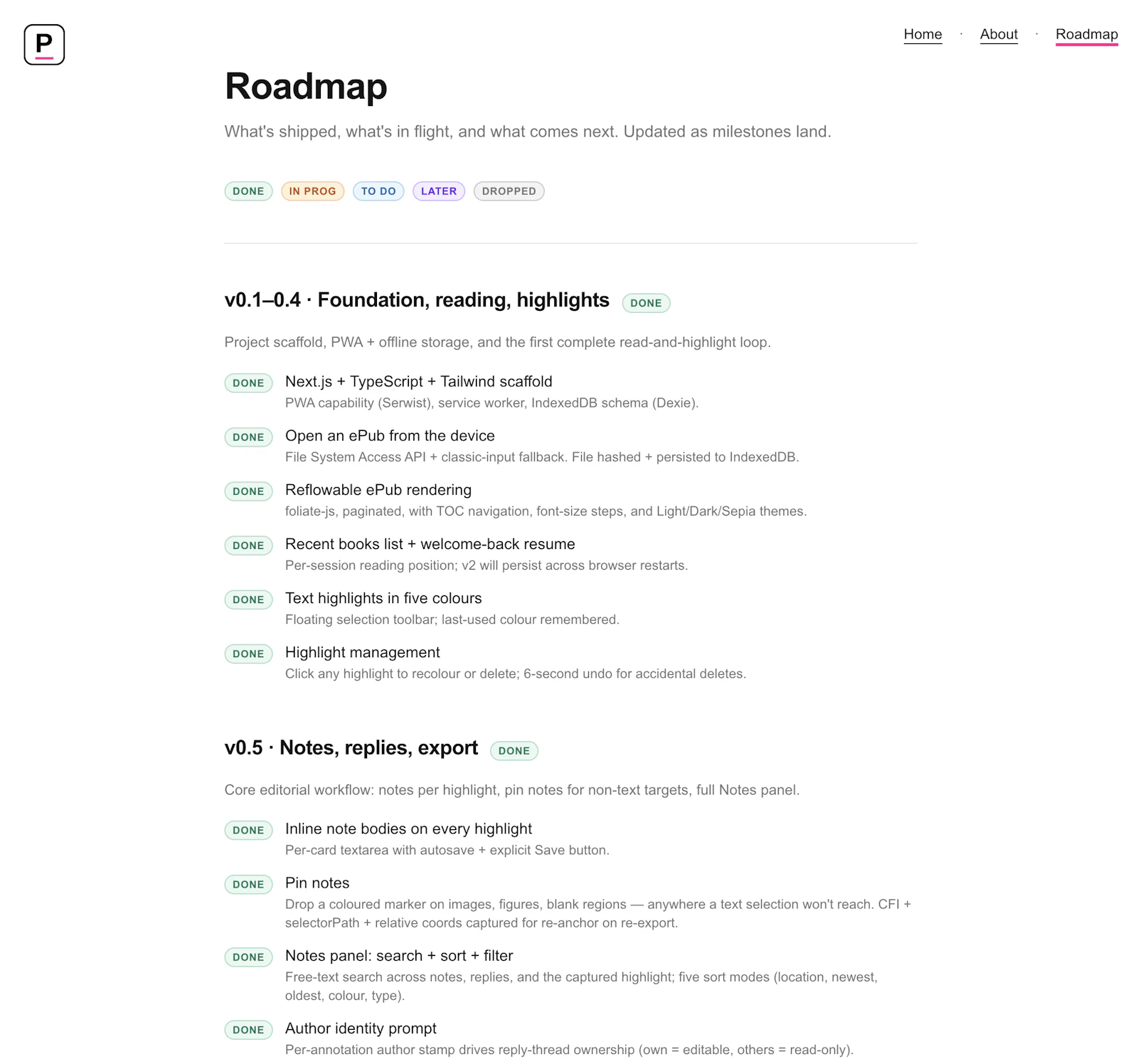 Publ screenshot 4
