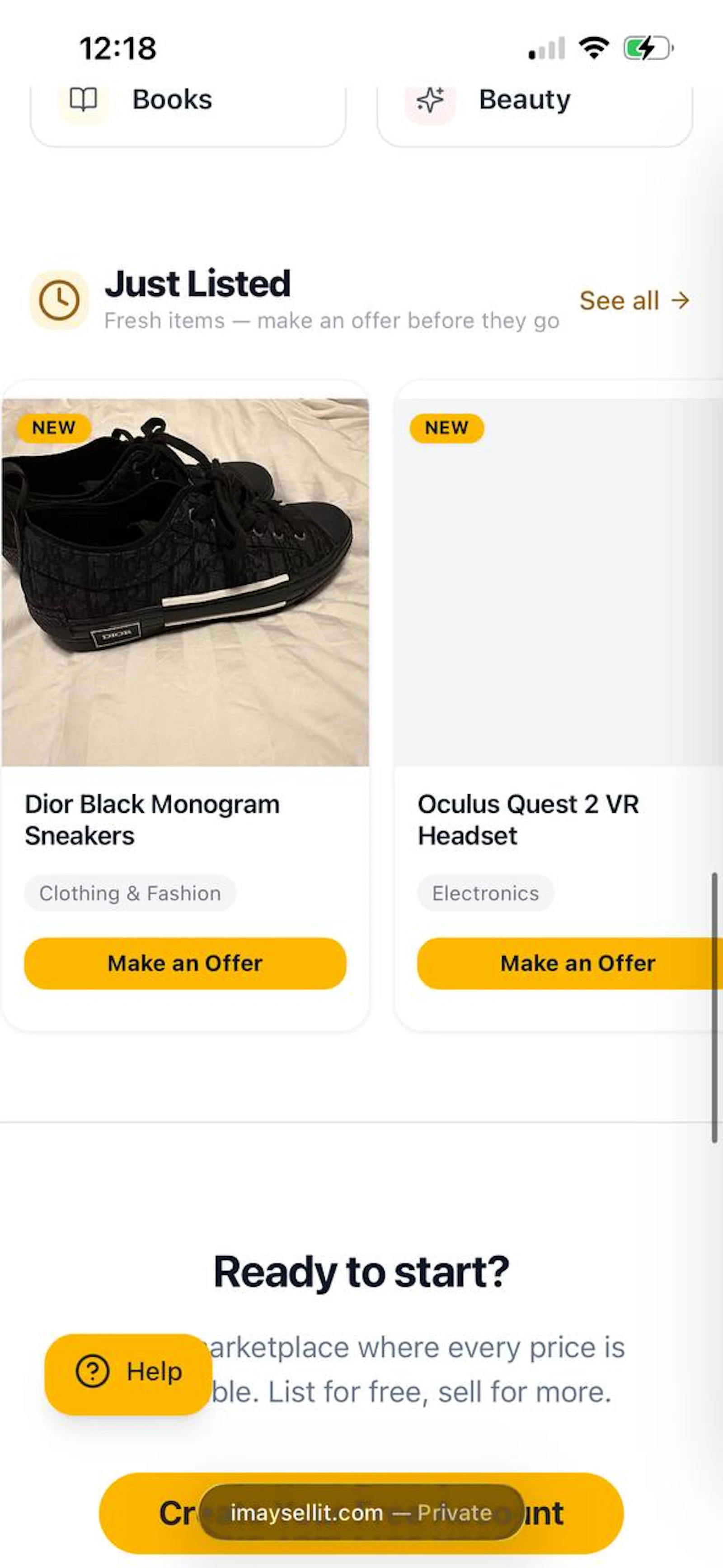 IMAYSELLIT screenshot 3