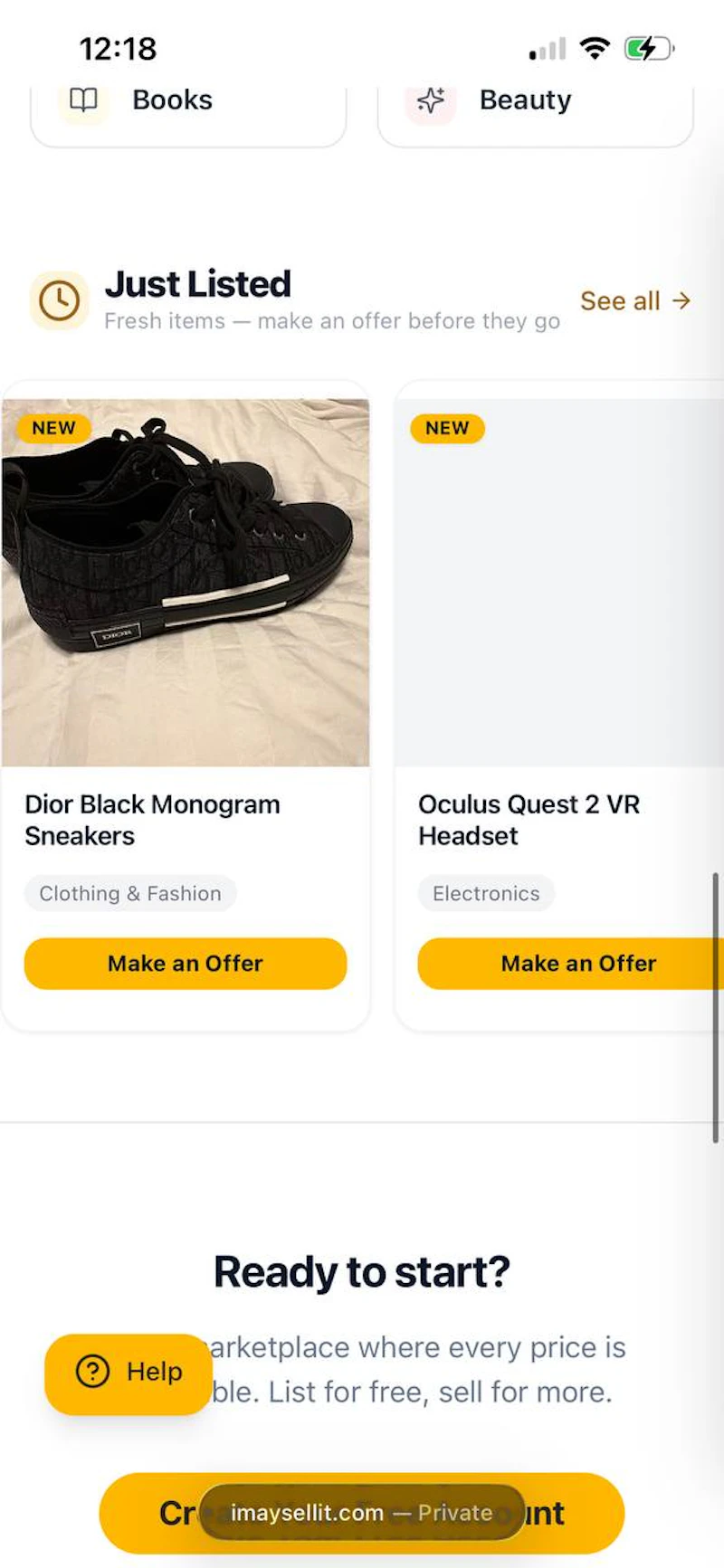 IMAYSELLIT screenshot 3