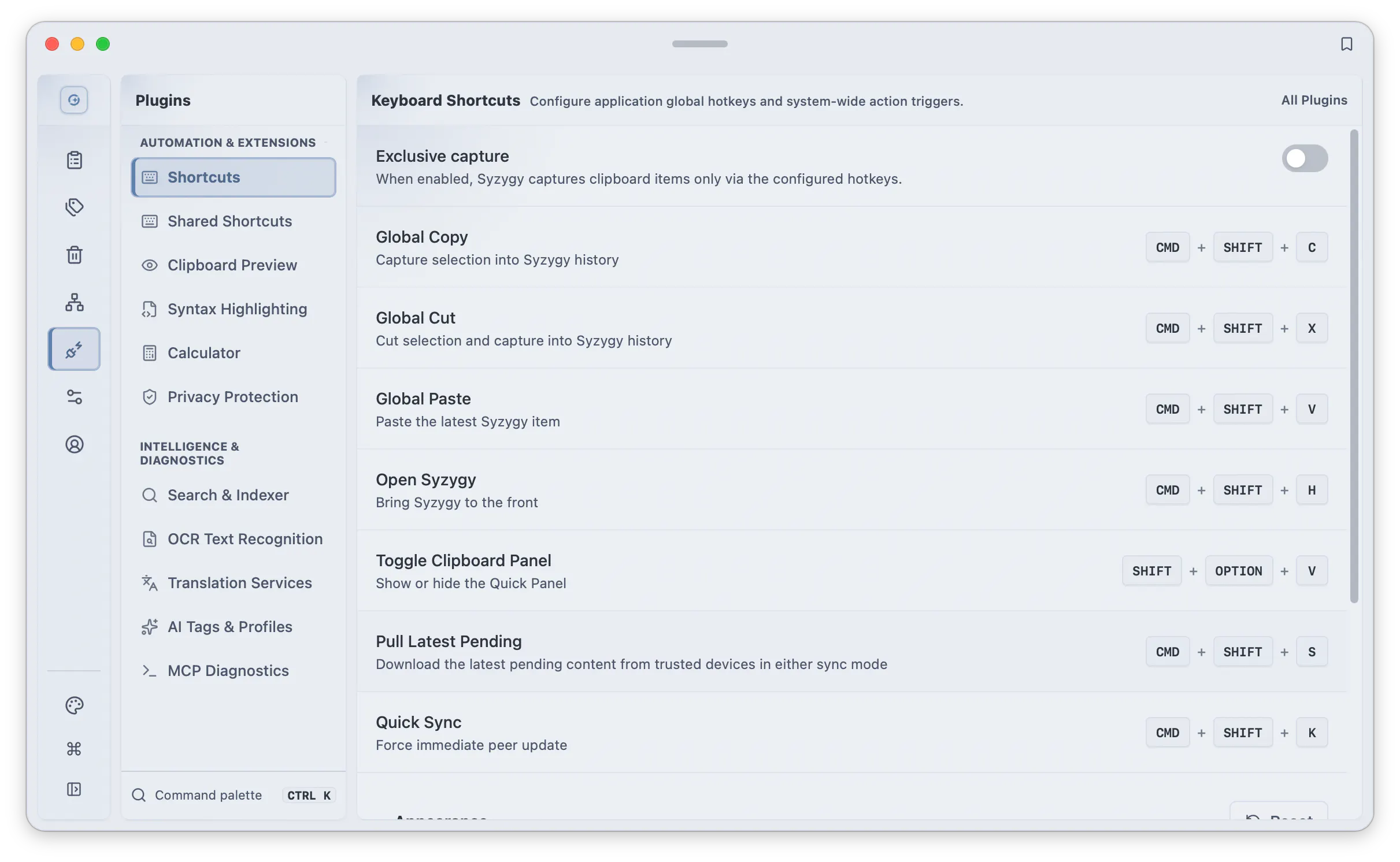  Syzygy - Local-First Clipboard Sync gallery image