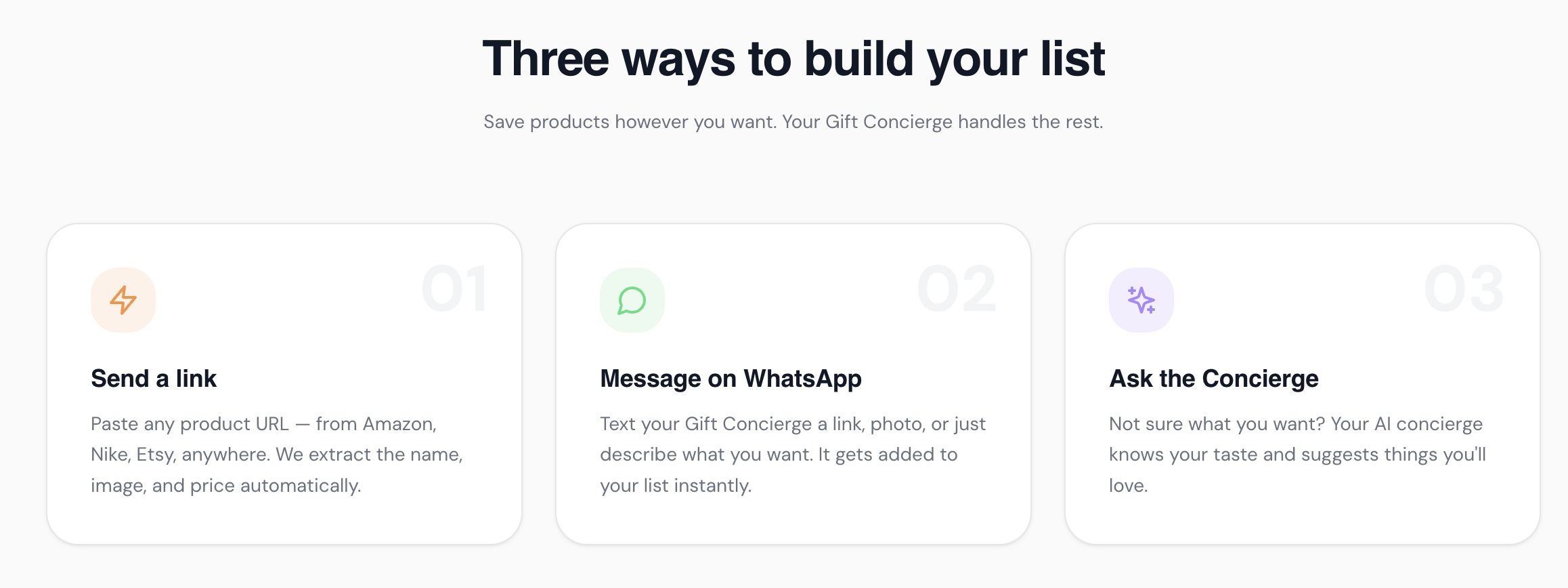 The Giftist - AI Concierge gallery image