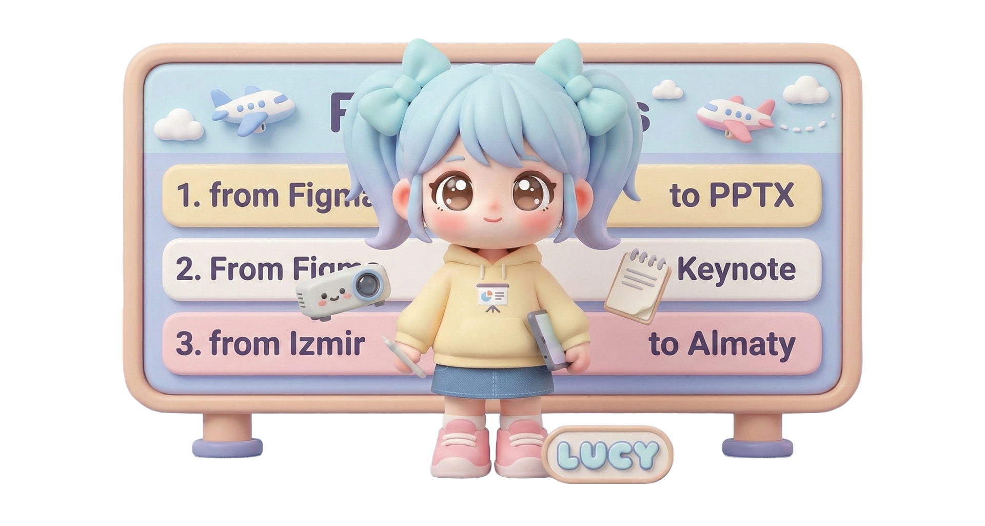 Lucy — the PPTX ninja - Main product screenshot demonstrating key features and user interface