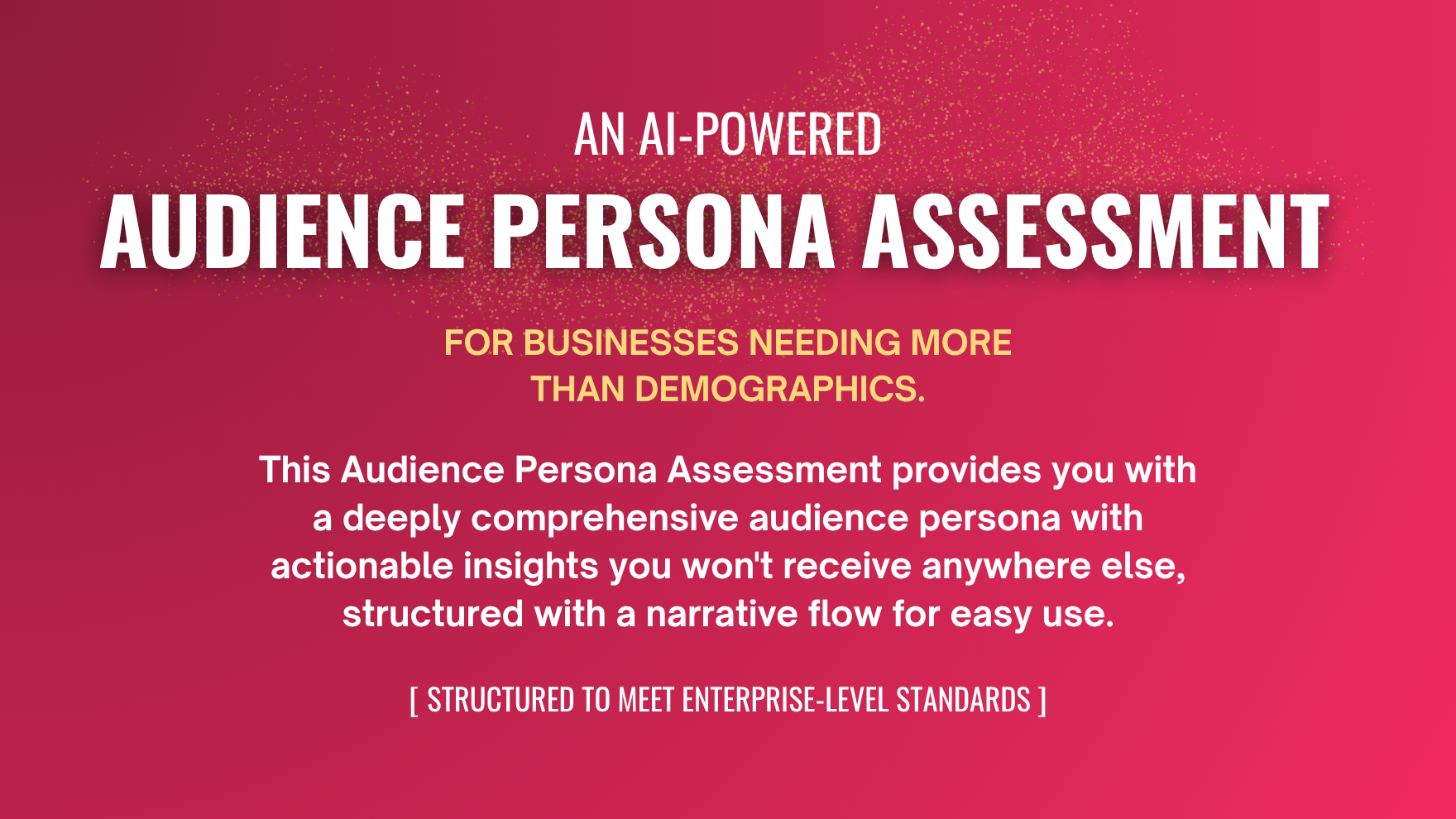 AI-Powered Audience Persona Assessment gallery image